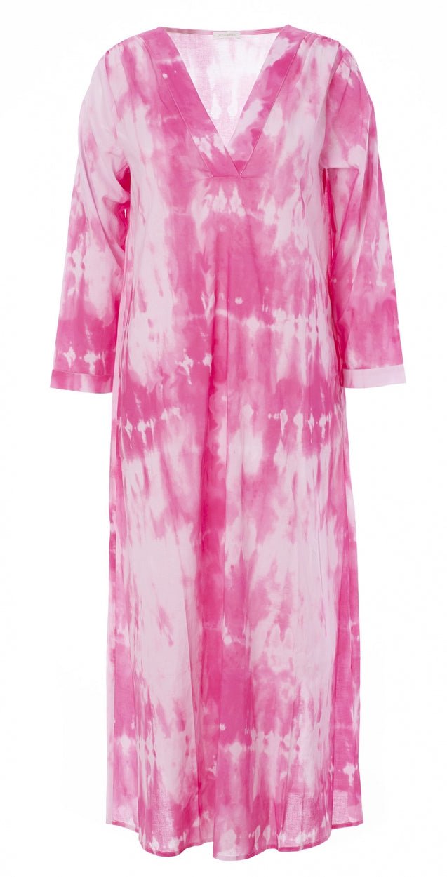 JcSophie - Jurk Trinity Tie Dye Magenta - Luxedy