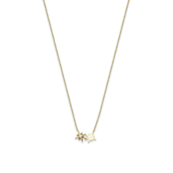 Les Cordes - Halsketting Goud Floris - Luxedy