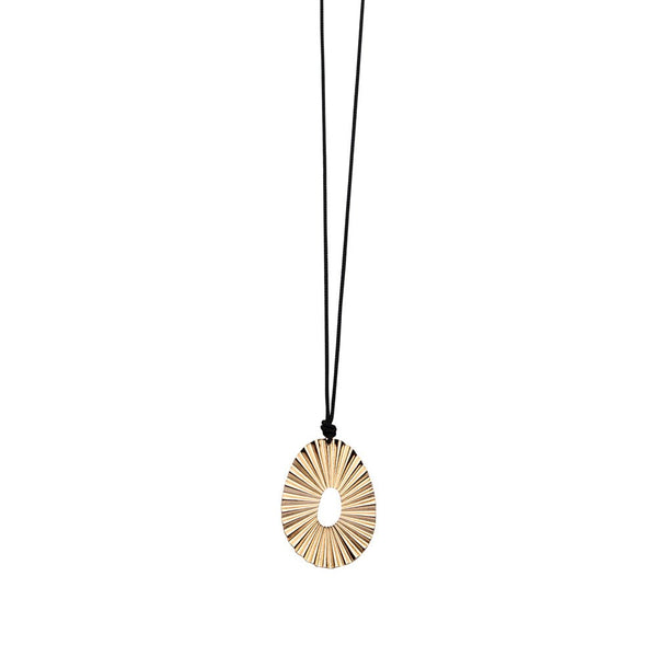 Les Cordes - Ketting Carotris Goud/Zwart - Luxedy