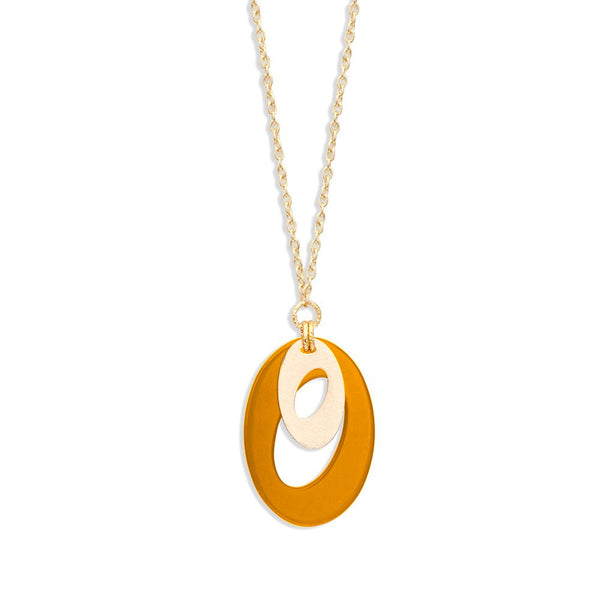 Les Cordes - Ketting Cinnou Cognac - Luxedy