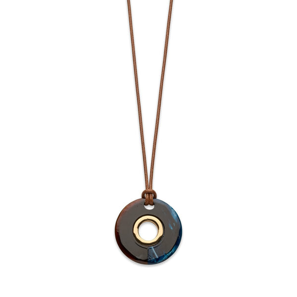 Les Cordes - Ketting Kian Lang Blauw - Luxedy