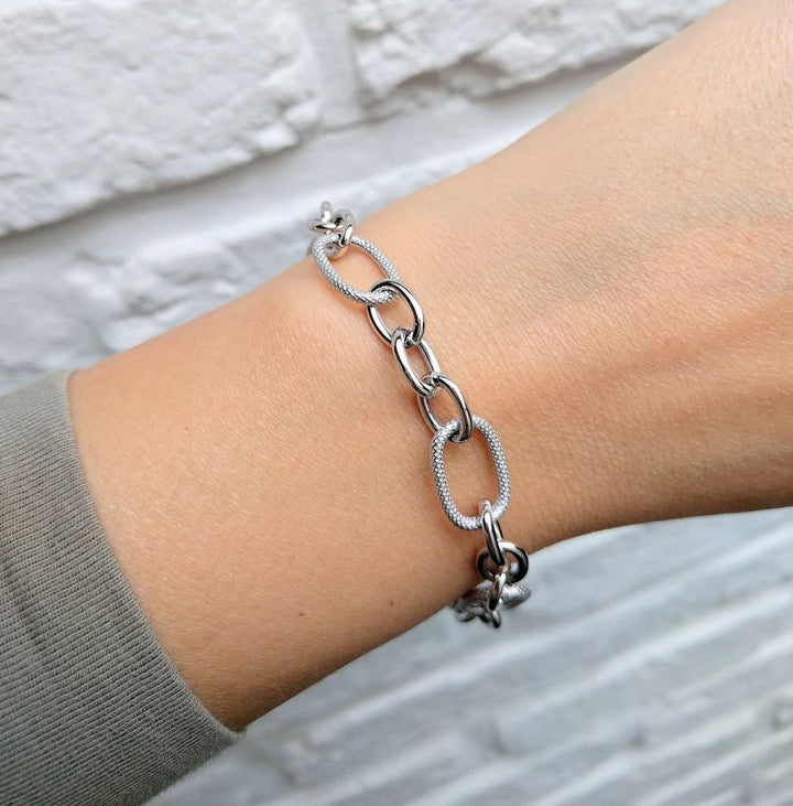 LineArgent - Armband Chains Square - Luxedy
