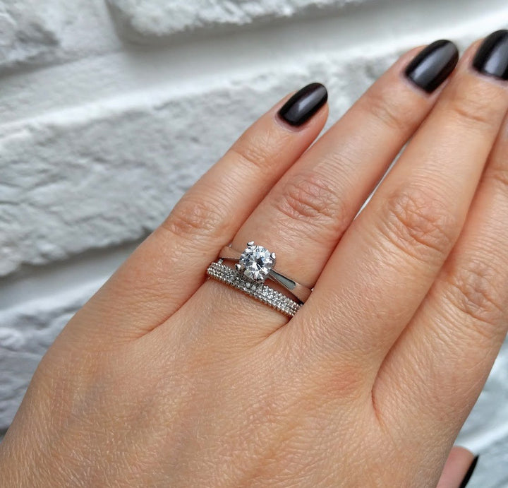 LineArgent - Ring Solitaire Silver - Luxedy