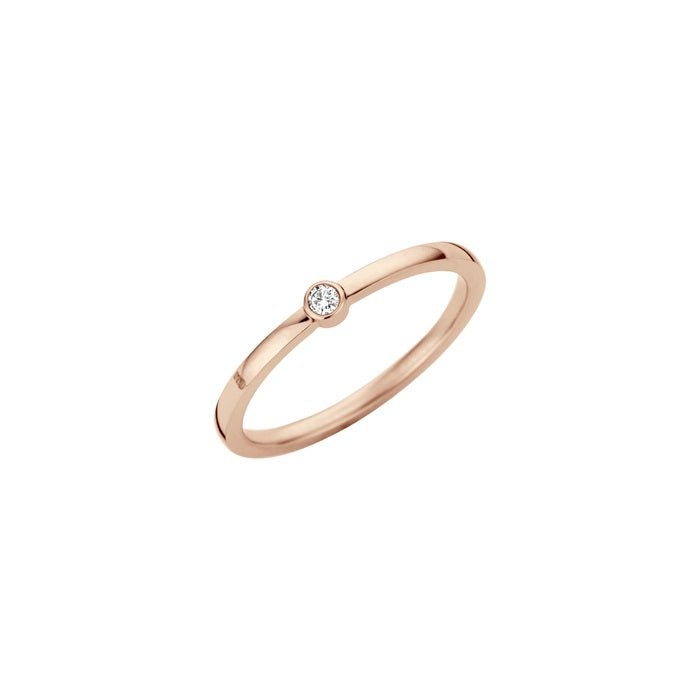 Melano - Ring Friends Mini Rosé Goud - Luxedy