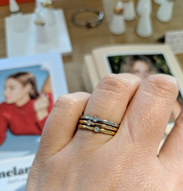 Melano - Ring Friends Mini Zilver - Luxedy