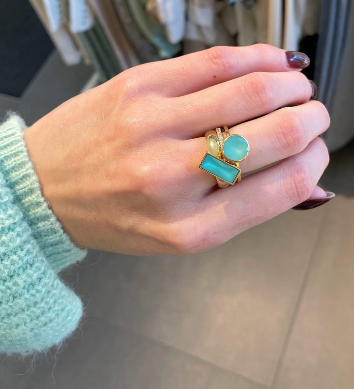 Melano - Ring Petite Goud - Luxedy