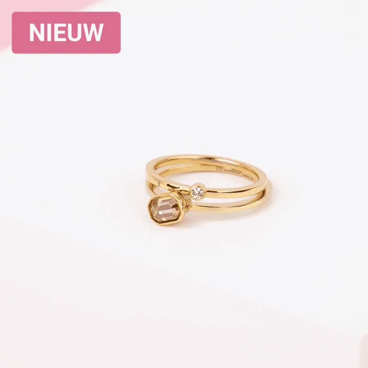 Melano - Ring Petite Goud - Luxedy