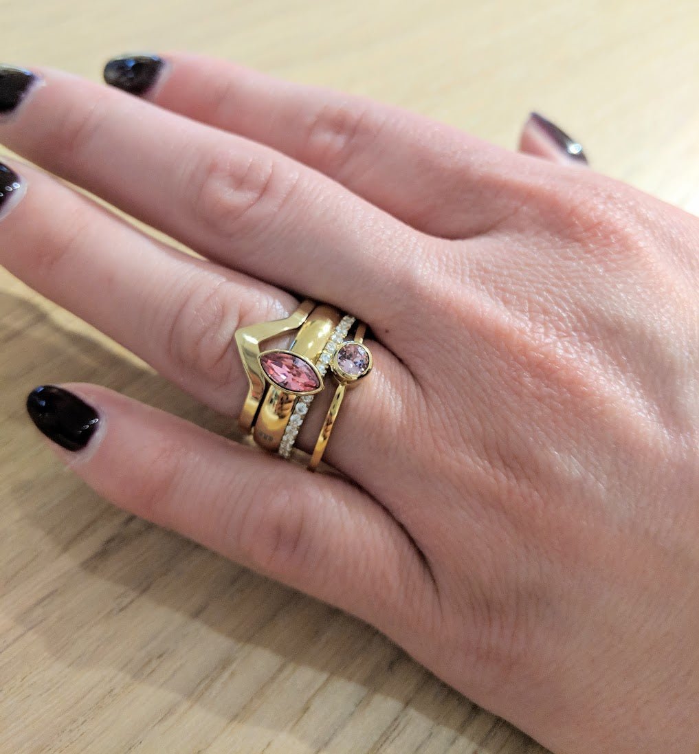 Melano - Ring Petite Goud - Luxedy
