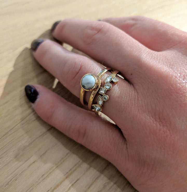 Melano - Ring Taheera Rosé Goud - Luxedy