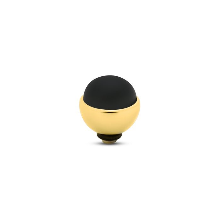 Melano - Steen Frosted Glass Black (goud/zilver) - Luxedy