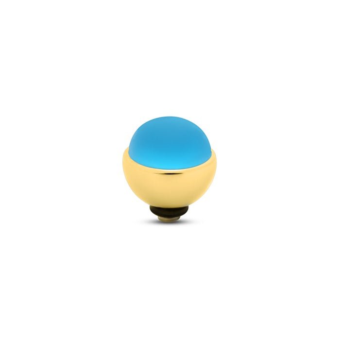 Melano - Steen Frosted Glass Sky Blue (goud/zilver) - Luxedy