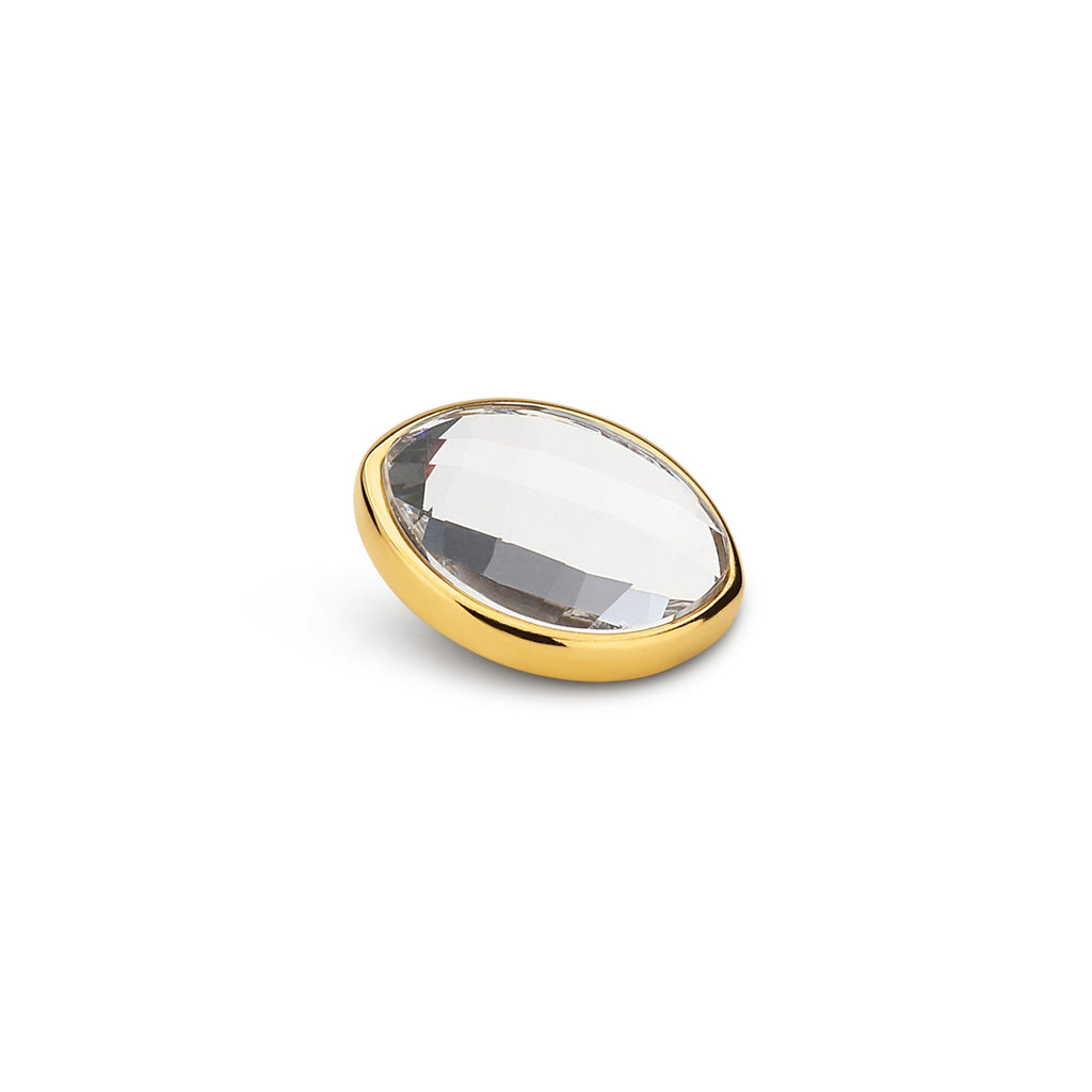 Melano - Steen Leaf Crystal (goud/zilver) - Luxedy
