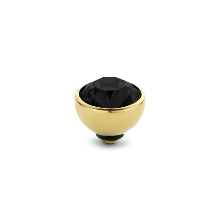 Melano - Steen Twisted 6mm Black (goud - zilver - rosé goud) - Luxedy