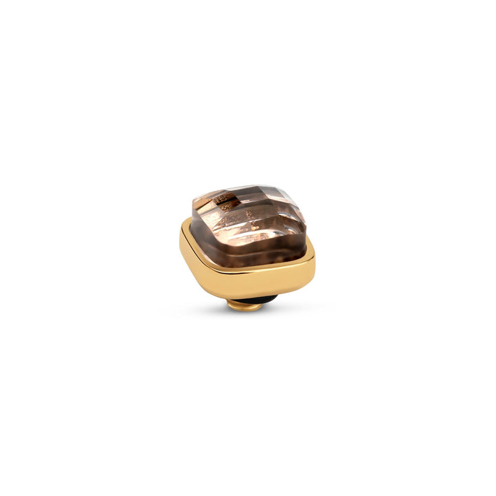 Melano - Steen Twisted Box Salmon (goud - zilver) - Luxedy