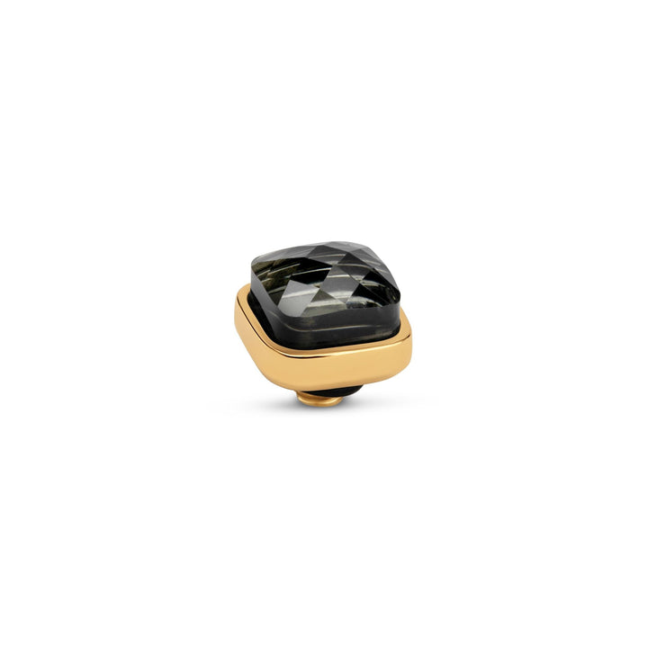 Melano - Steen Twisted Box Transparant Black (goud - zilver) - Luxedy