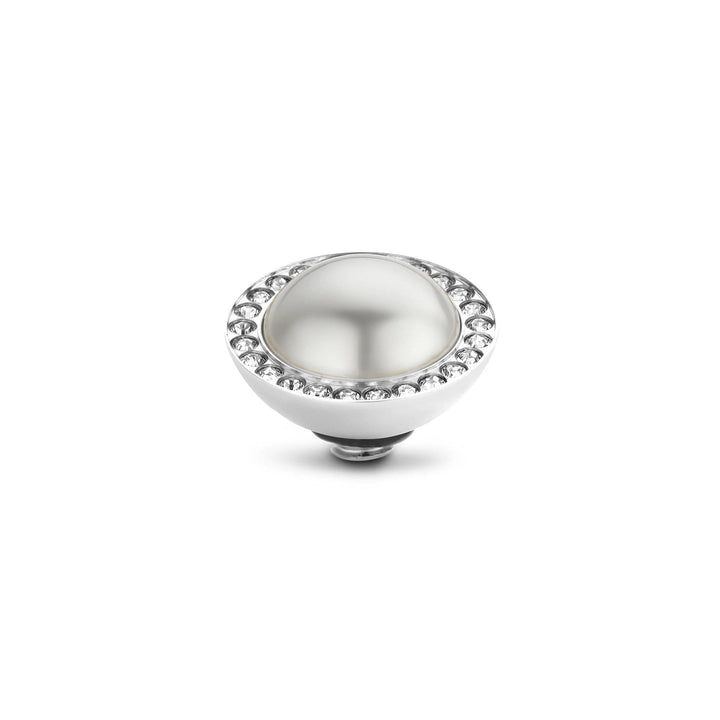 Melano - Steen Twisted Crystal Pearl (goud - zilver) - Luxedy