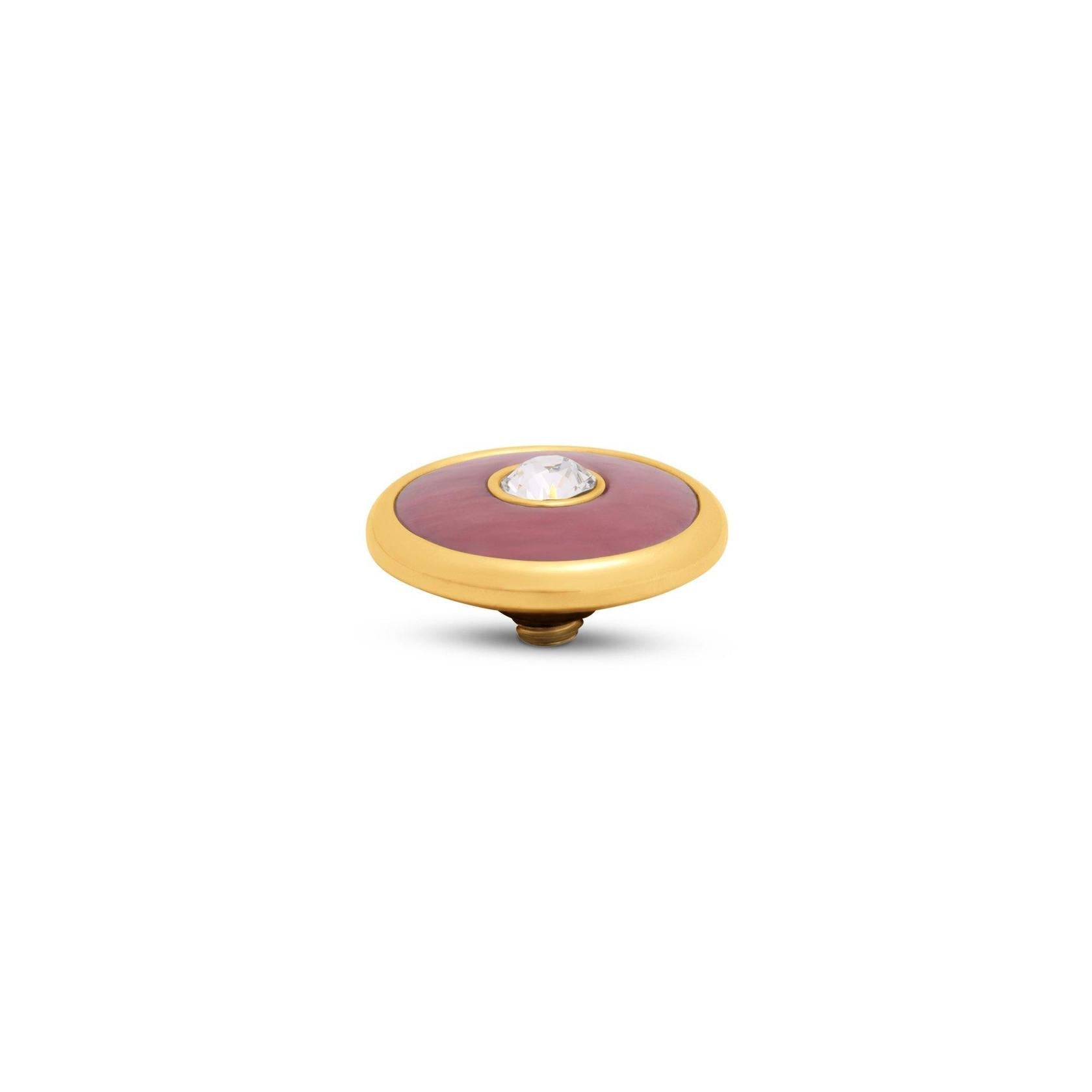 Melano - Steen Twisted Gem Rhodonite (goud - zilver) - Luxedy