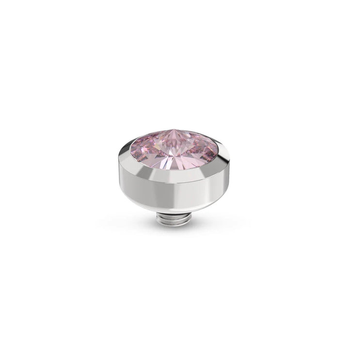 Melano - Steen Twisted Glossy Light Rose Goud/Zilver - Luxedy