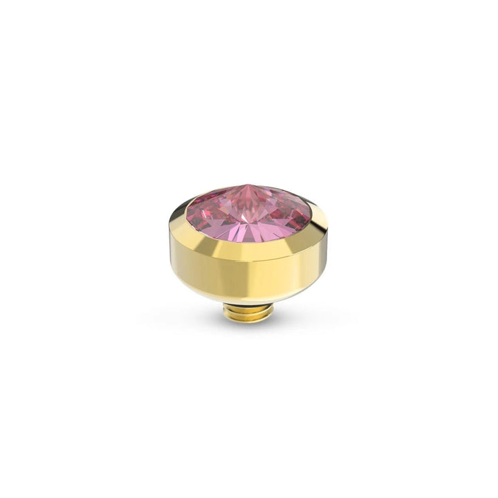 Melano - Steen Twisted Glossy Rose Goud/Zilver - Luxedy