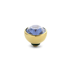 Melano - Steen Twisted 6mm Jeans Blauw (goud - zilver)