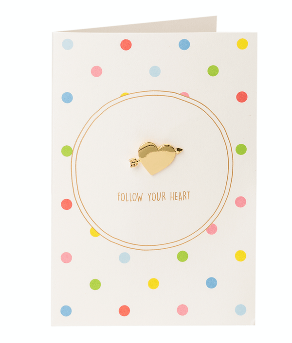 Orelia - Gift Card met pin - Follow Your Heart - Luxedy