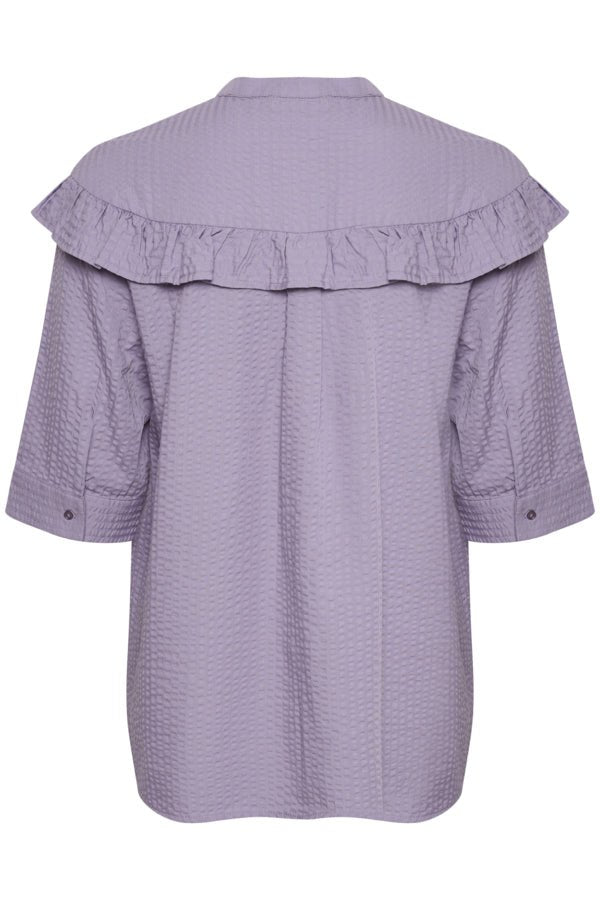 Soaked in Luxury - Blouse Aviva Lavender Gray - Luxedy