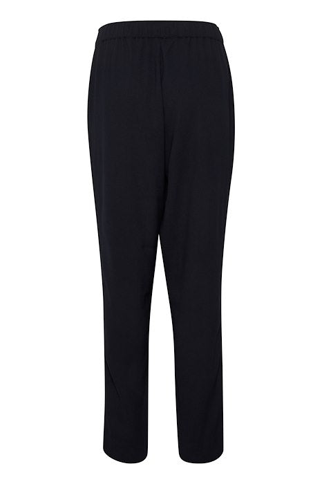 Soaked in Luxury - Broek Shirley Tapered Night Sky Blue - Luxedy