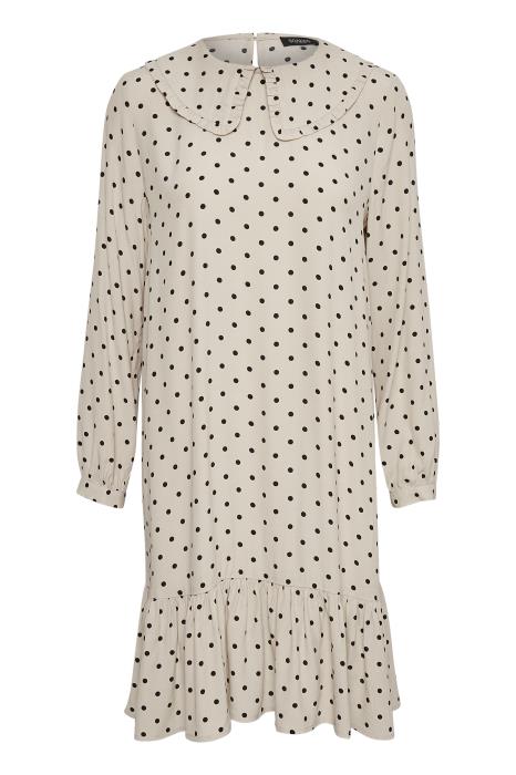 Soaked in Luxury - Jurk Oda Black Dots - Luxedy