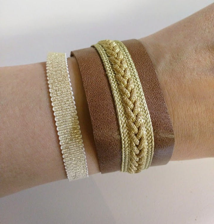 Yz'Bel Armband - Leather Brown - Luxedy