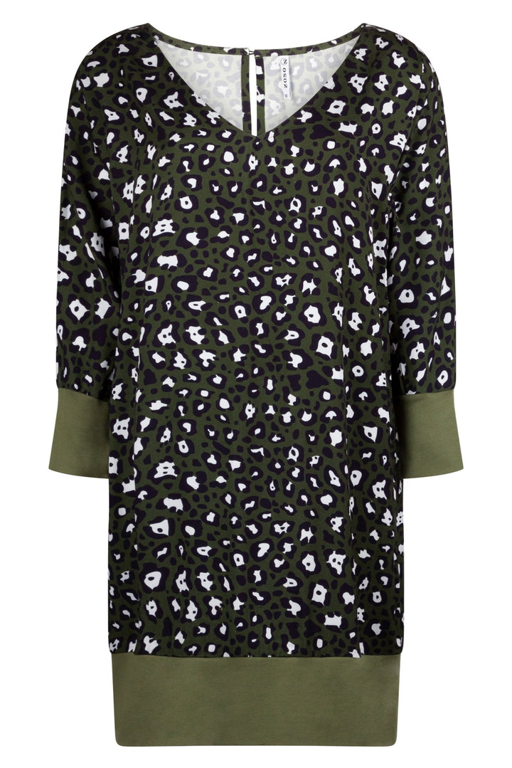 Zoso - Jurk Leopard Army - Luxedy