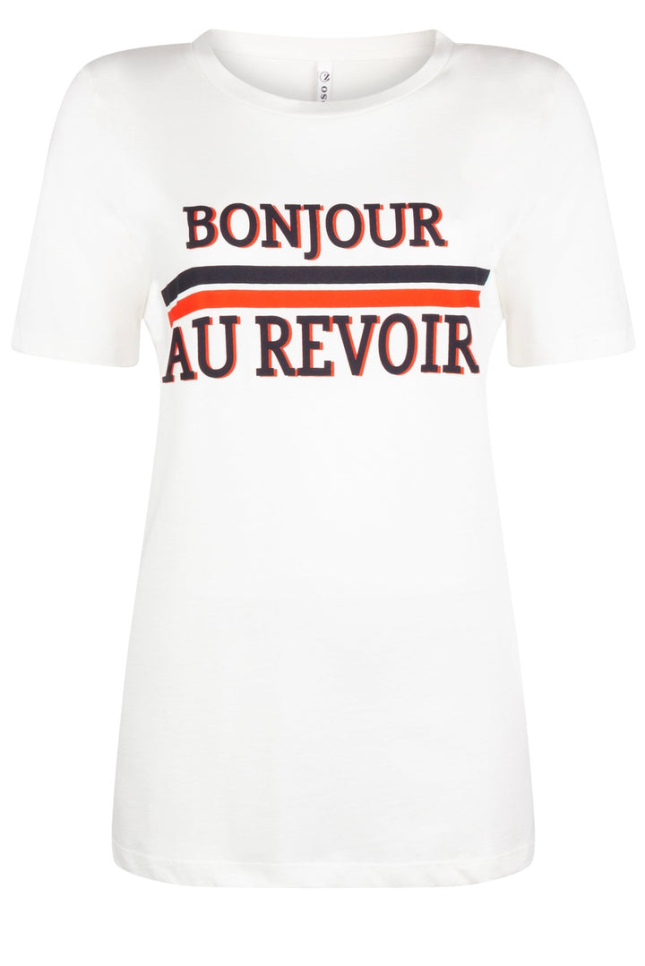 Zoso - Shirt Bonjour Orange Red - Luxedy