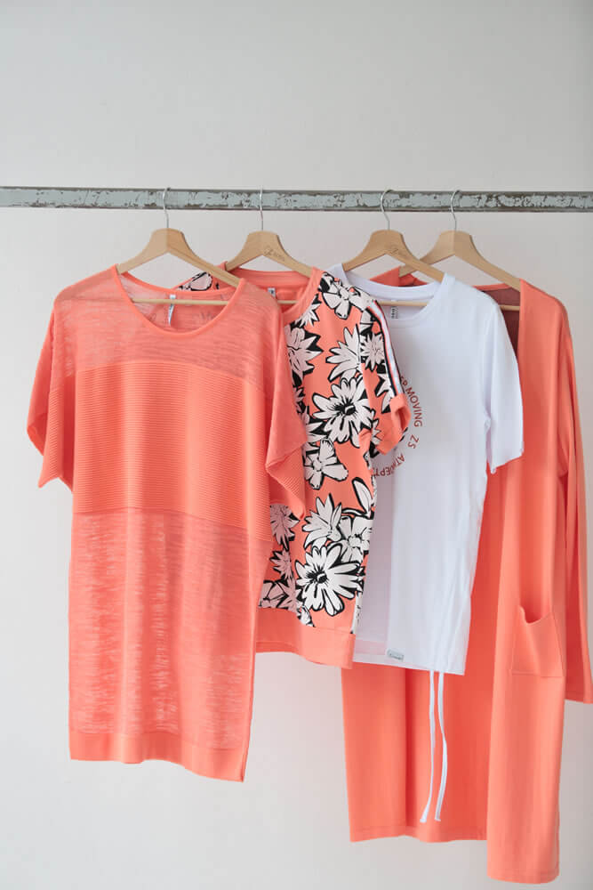 Zoso - Shirt Kyra Knit Coral - Luxedy